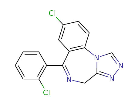8-chloro-6-(2-chlorophenyl)-4H-s-triazolo<4,3-a>-1,4-benzodiazepine