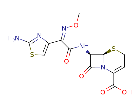 5-Thia-1-azabicyclo[4.2.0]oct-2-ene-2-carboxylicacid, 7-[[(2Z)-2-(2-amino-4-thiazolyl)-2-(methoxyimino)acetyl]amino]-8-oxo-,(6R,7R)-