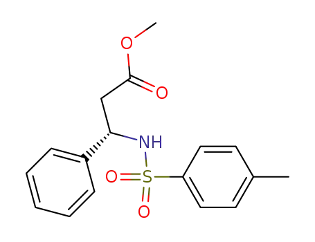 (S)-methyl 3-(4-methylphenylsulfonamido)-3-phenylpropanoate