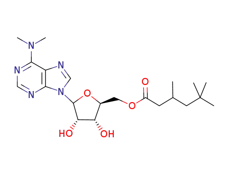 3,5,5-Trimethyl-hexanoic acid (2S,3R,4S)-5-(6-dimethylamino-purin-9-yl)-3,4-dihydroxy-tetrahydro-furan-2-ylmethyl ester