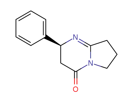 (+)-(2S)-2,6,7,8-tetrahydro-2-phenyl-3H-pyrrolo<1,2-a>pyrimidin-4-one