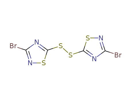 1,2,4-Thiadiazole,5,5'-dithiobis[3-bromo- (8CI,9CI) cas  26542-78-9