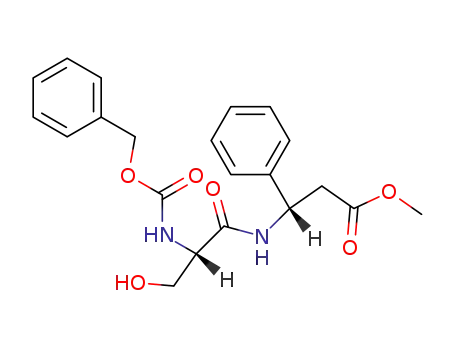 Benzyloxycarbonyl-Ser-L-β-amino-β-phenyl-propionsaeure-methylester