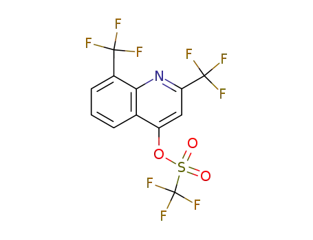 2,8-bis(trifluoromethyl)quinolin-4-yl trifluoromethanesulfonate