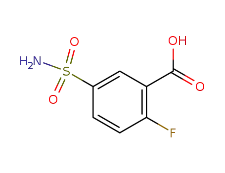 Benzoic acid,5-(aminosulfonyl)-2-fluoro-