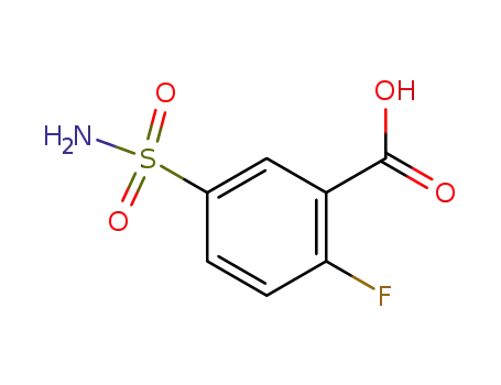 2-fluoro-5-sulfamoylbenzoic acid