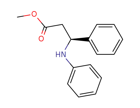Methyl (S)-3-anilino-3-phenylpropionate