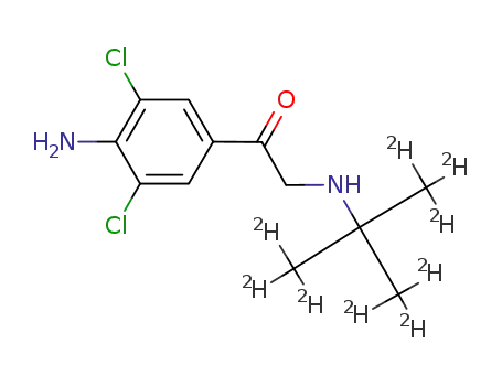4-amino-α-D9-tert-butylamino-3,5-dichloroacetophenone