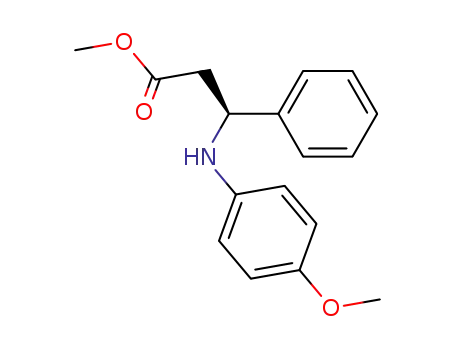 (S)-methyl 3-(4-methoxyphenylamino)-3-phenylpropanoate
