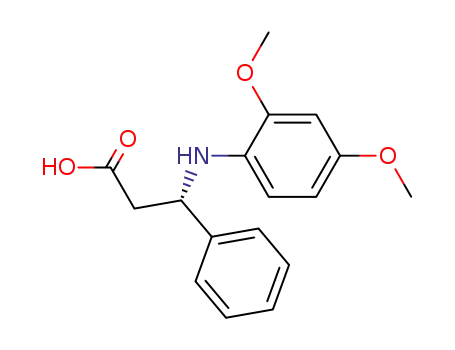 (S)-3-(2,4-Dimethoxy-phenylamino)-3-phenyl-propionic acid