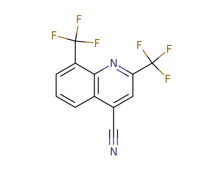 2,8-bis(trifluoromethyl)quinoline-4-carbonitrile
