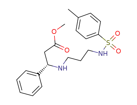 methyl (-)-(S)-3-({3-[(4-methylphenylsulfonyl)amino]propyl}amino)-3-phenylpropanoate