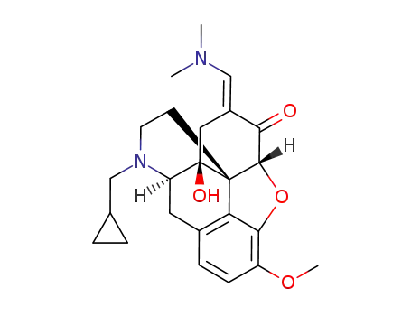 17-cyclopropylmethyl-7-[(dimethylamino)methylene]-14-hydroxy-4,5α-epoxy-3-methoxymorphinan-6-one