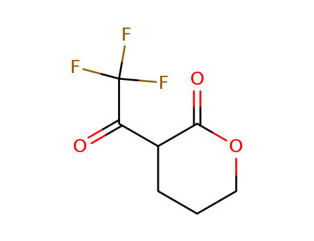 α-(2,2,2-trifluoroacetyl)-δ-valerolactone
