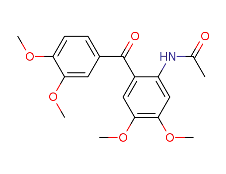 2-acetylamino-3',4,4'-5-tetramethoxybenzophenone