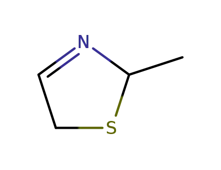 Molecular Structure of 66867-06-9 (2-methyl-2,5-dihydro-1,3-thiazole)