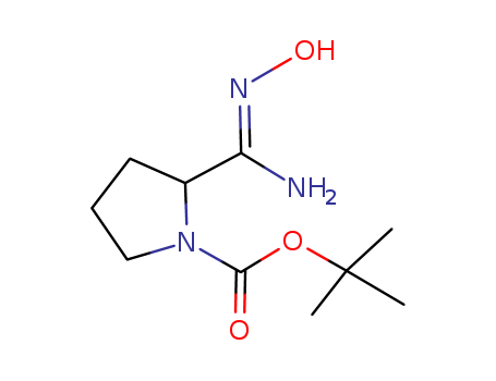 tert-Butyl 2-(N-hydroxycarbamimidoyl)pyrrolidine-1-carboxylate