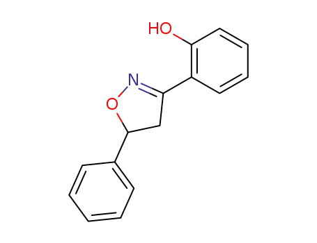 Molecular Structure of 18732-46-2 (Phenol, 2-(4,5-dihydro-5-phenyl-3-isoxazolyl)-)