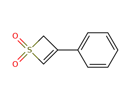 Molecular Structure of 25903-17-7 (3-Phenyl-2H-thiete 1,1-dioxide)