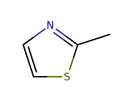 Molecular Structure of 3581-87-1 (2-Methylthiazole)