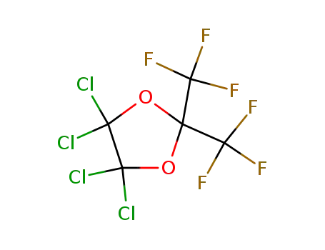 2,2-bis(trifluoromethyl)-1,3-dioxa-4,4,5,5-tetrachlorocyclopentane