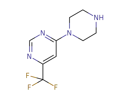 4-piperazin-1-yl-6-(trifluoromethyl)pyrimidine
