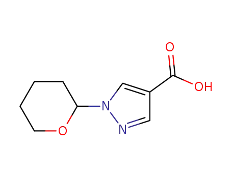 1-(tetrahydro-2H-pyran-2-yl)-1H-pyrazole-4-carboxylic acid