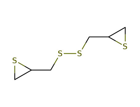Molecular Structure of 98485-71-3 (Bis(2,3-epithiopropyl)disulfide)