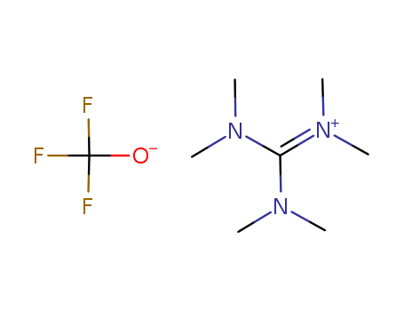 Hexamethylguanidinium trifluoromethanolate