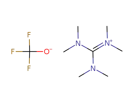 Hexamethylguanidinium trifluoromethanolate