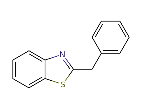 Molecular Structure of 6265-94-7 (Benzothiazole, 2-(phenylmethyl)- (9CI))