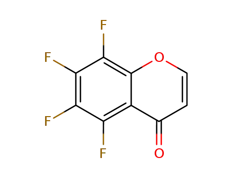 4H-1- 벤조 피란 -4- 온, 5,6,7,8- 테트라 플루오로-