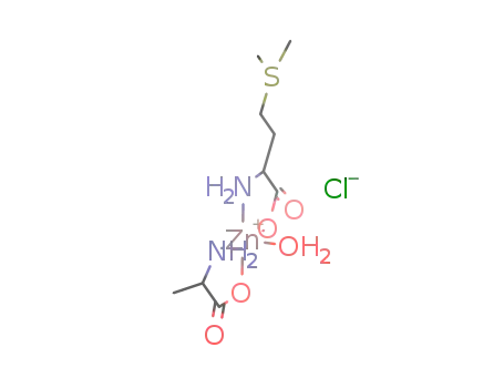 (aquachloro-S-methylmethioniato)(alaninato)zinc