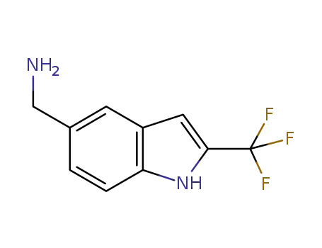1-(2-trifluoromethylindol-5-yl)methylamine