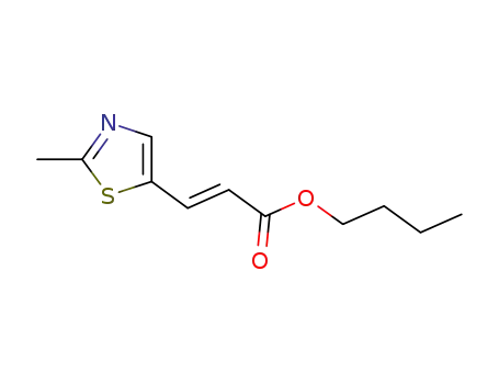 (E)-butyl 3-(2-methylthiazol-5-yl)acrylate