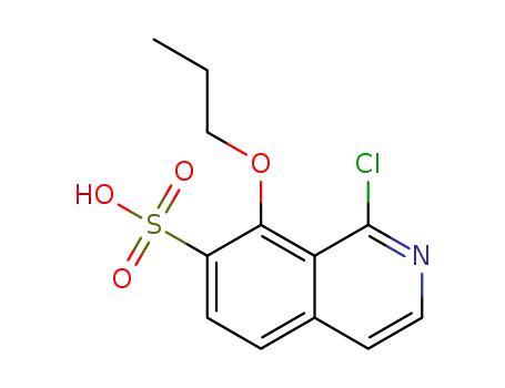 1-chloro-8-propoxy-isoquinoline-7-sulfonic acid