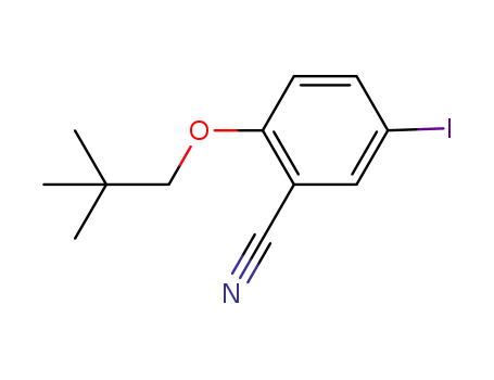 5-iodo-2-neopentyloxy-benzonitrile