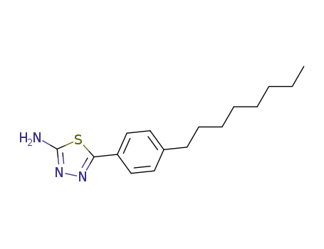 5-(4-octylphenyl)-1,3,4-thiadiazol-2-amine