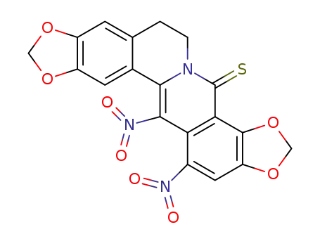 12,13-dinitro-8-thiocoptisine