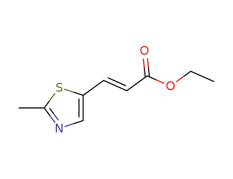 (E)-ethyl 3-(2-methylthiazol-5-yl)acrylate