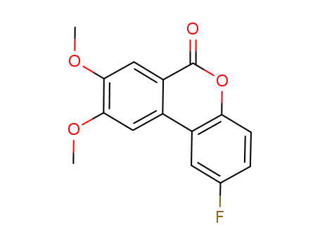 2-fluoro-8,9-dimethoxy-6H-benzo[c]chromen-6-one