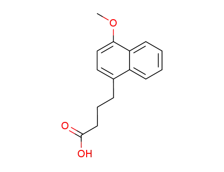 γ-(4-methoxy-1-naphthyl)butyric acid
