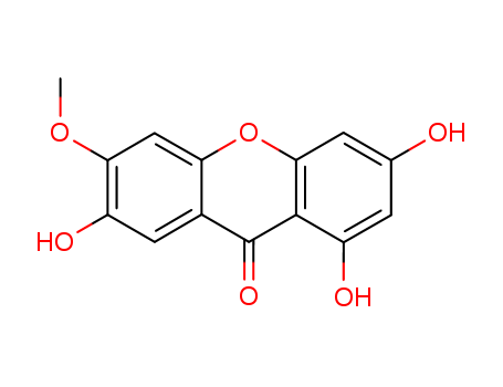1,3,7-trihydroxy-6-methoxy-9H-xanthen-9-one