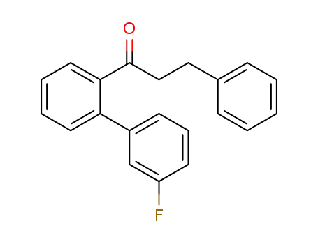 1-(3'-fluoro-biphenyl-2-yl)-3-phenyl-propan-1-one