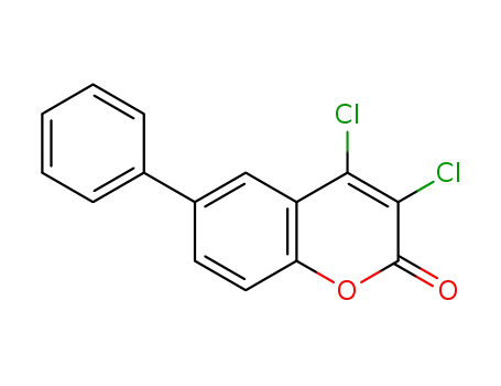 3,4-dichloro-6-phenyl-2H-chromen-2-one