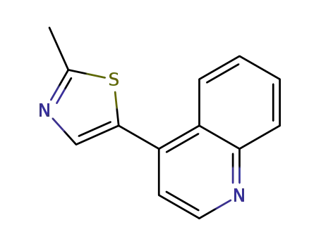 2-methyl-5-(quinolin-4-yl)thiazole