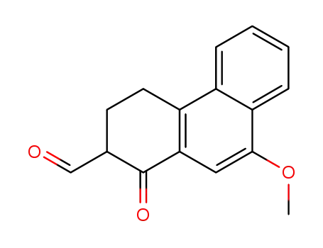 2-formyl-9-methoxy-1-oxo-1,2,3,4-tetrahydrophenanthrene