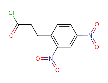 3-(2,4-dinitro-phenyl)-propionyl chloride