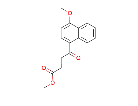 4-(4-methoxy-[1]naphthyl)-4-oxo-butyric acid ethyl ester