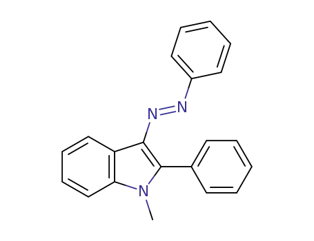 (E)-1-methyl-2-phenyl-3-(phenyldiazenyl)-1H-indole